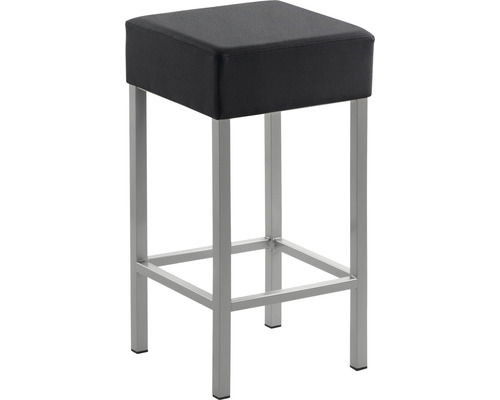 Barkruk Mayer Zitmeubelen 1113 34 x 34 x 65 cm Staal parelzilver/antraciet