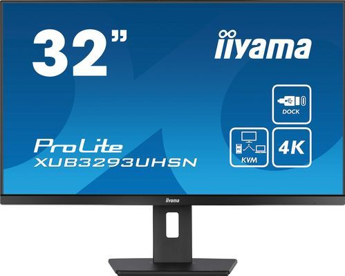 Iiyama ProLite XUB3293UHSN-B5 - 4K Ultra HD - IPS Paneel - 32 Inch