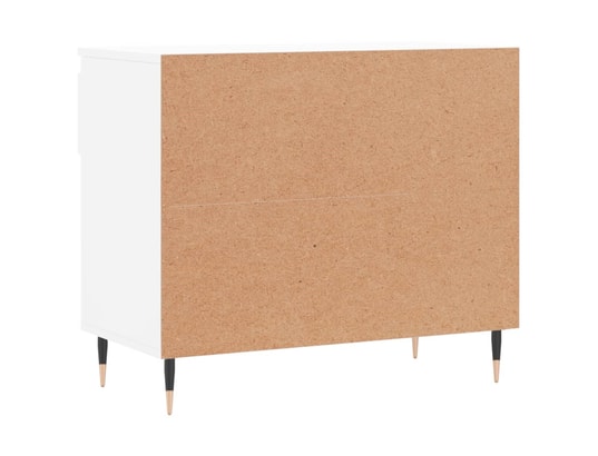VIDAXL - Armoire à chaussures blanc 70x36x60 cm bois d'ingénierie