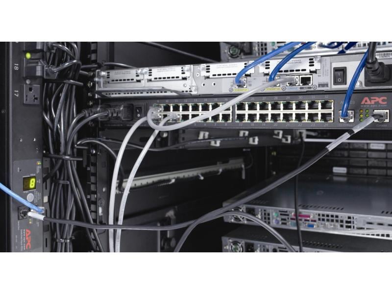 APC Kabelführungspanel AR8442 , Schwarz Einbauzubehör 19