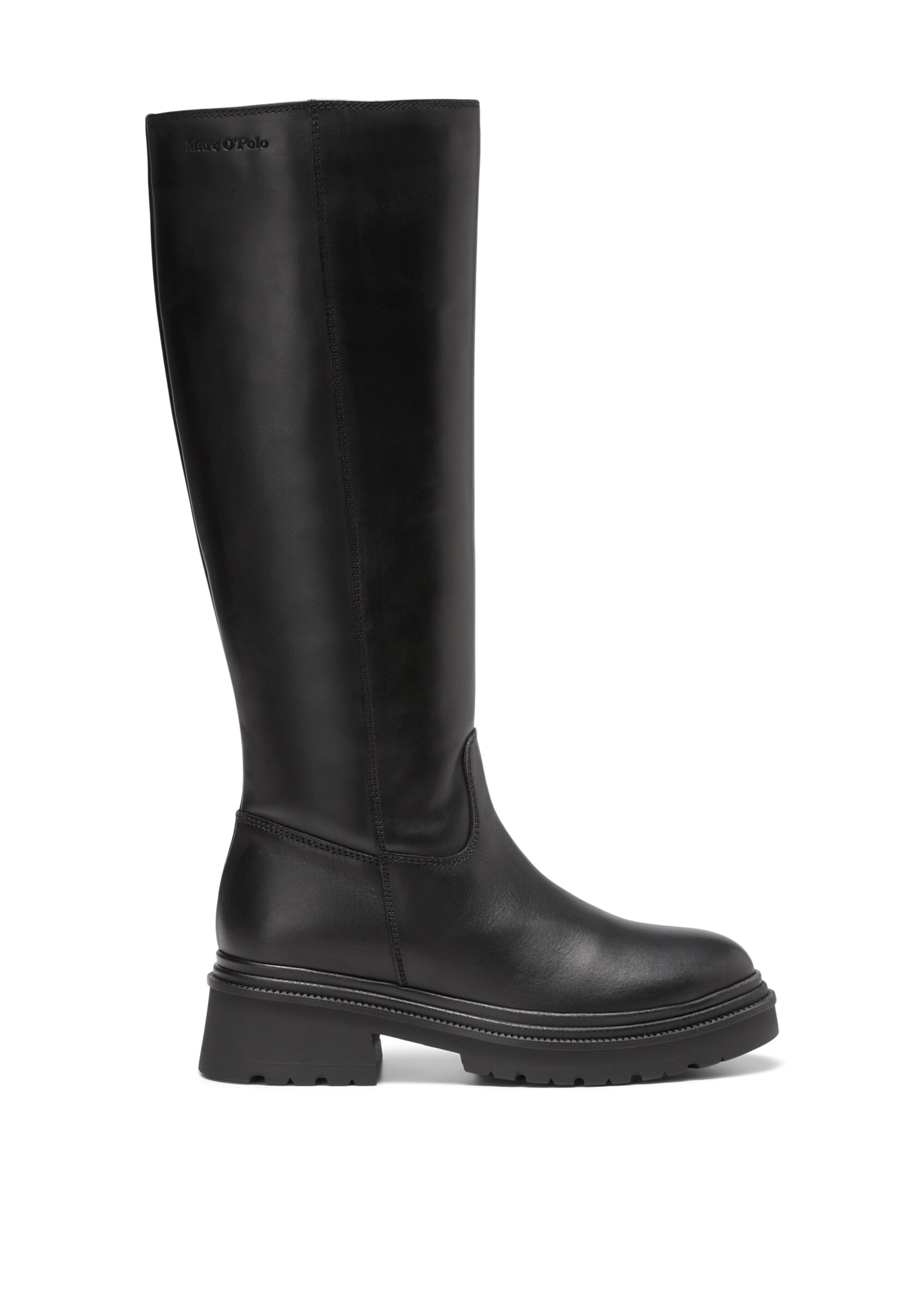 Langschaft-Stiefel aus edlem Kalbleder