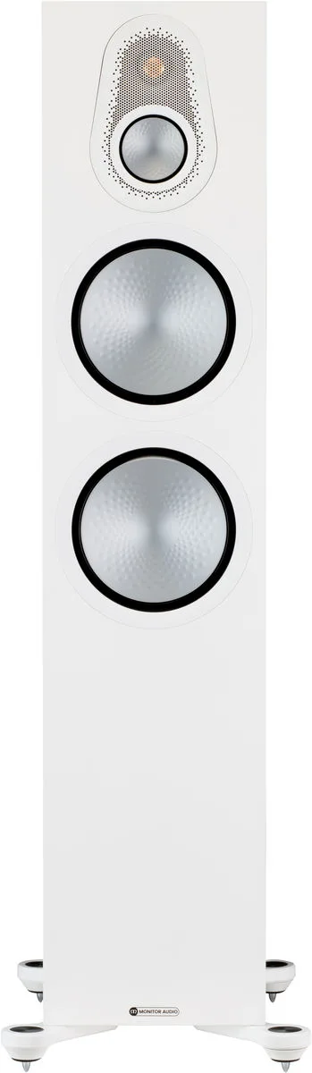 Monitor Audio Silver 500 7G Blanc satin (la paire) Enceintes colonne