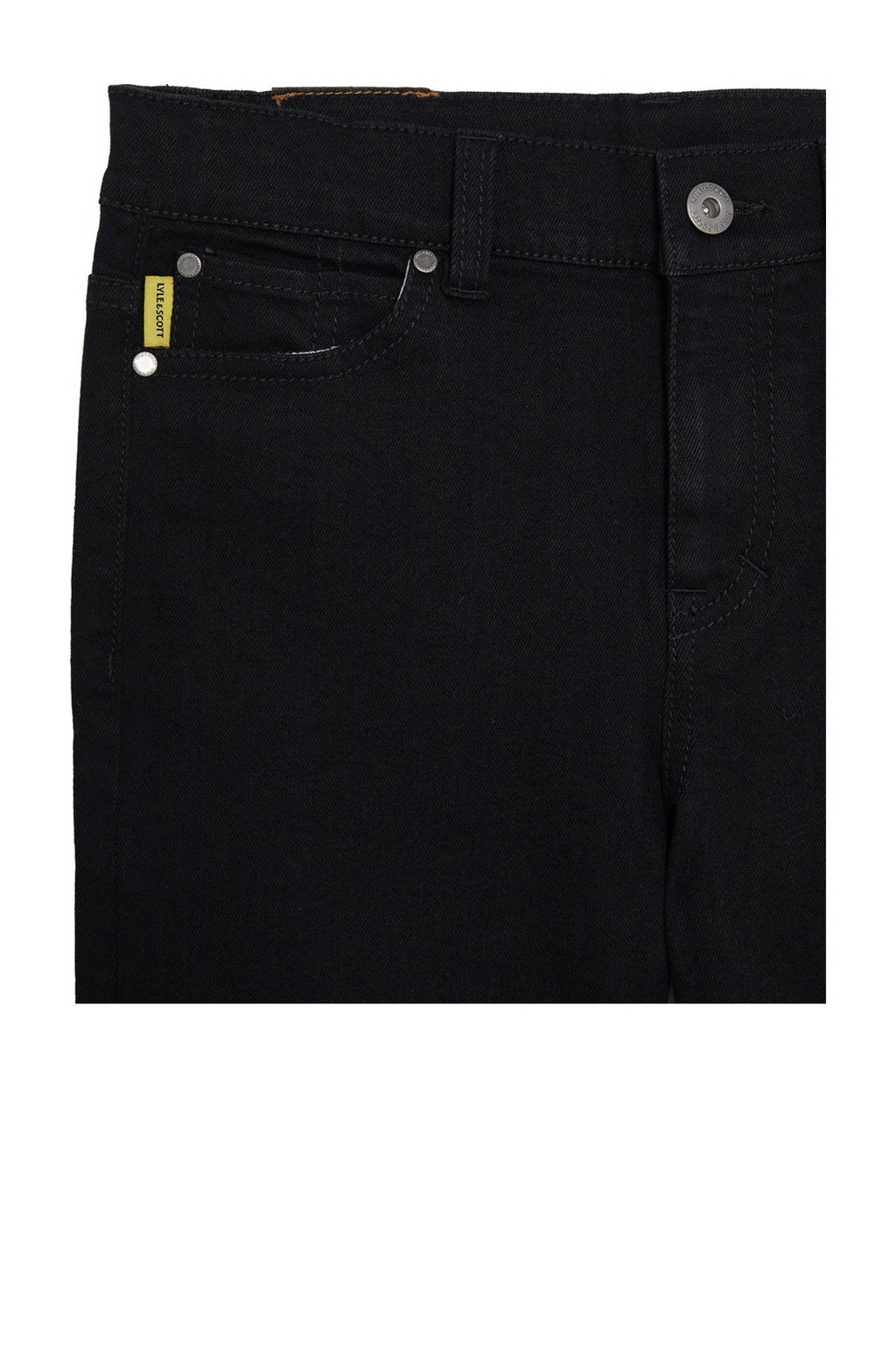 Lyle & Scott regular fit jeans zwart