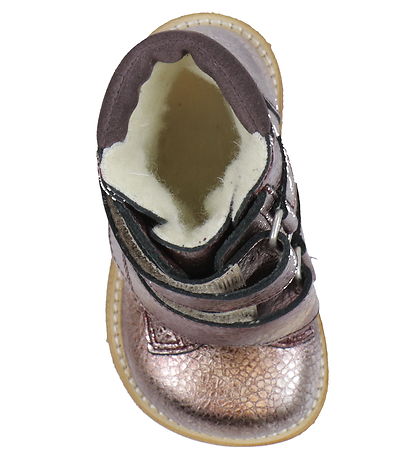 Angulus Winterstiefel - Tex - Sunset/Aubergine Mit Futter/Klettb