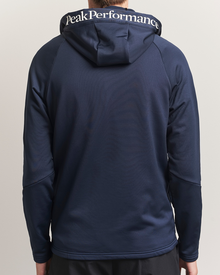 Peak Performance Rider Full Zip Hoodie Blue Shadow