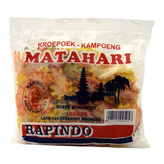 Rapindo Kroepoek Matahari (ongebakken) 250g