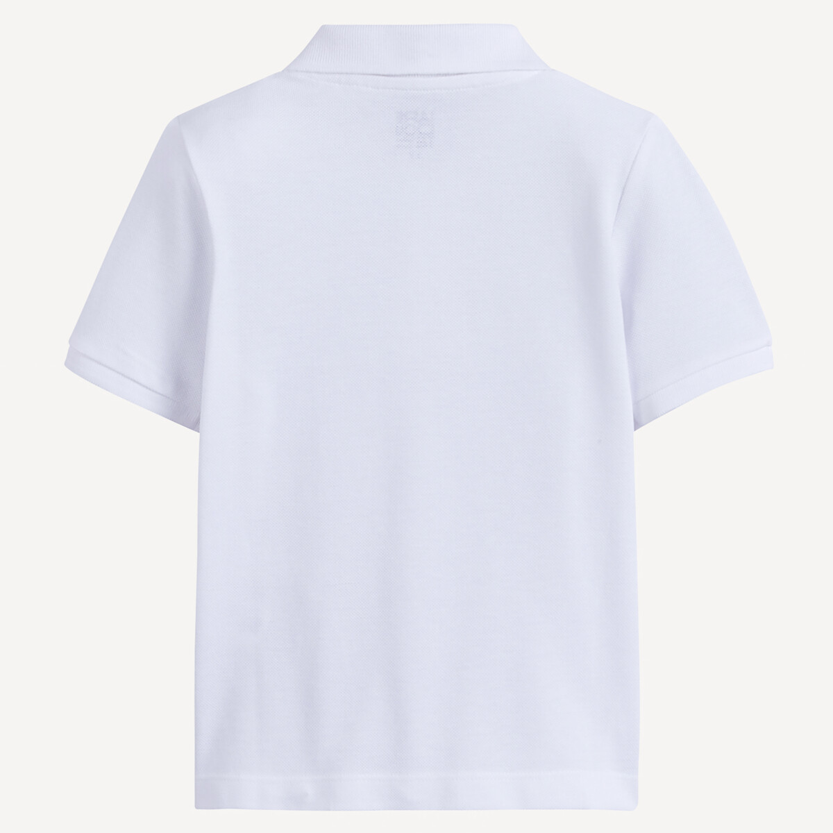 COLEÇÕES LA REDOUTE<br>Polo de malha lisa de manga curta