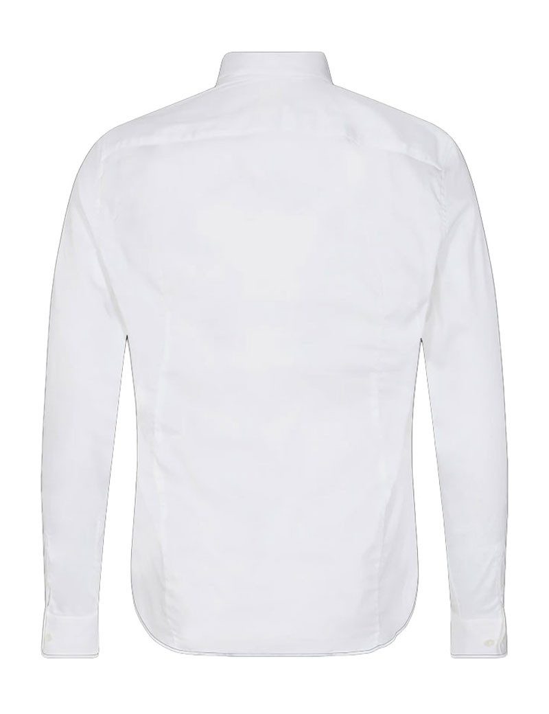 MOS MOSH CHEMISE HOMME MANNY STRETCH BLANCHE