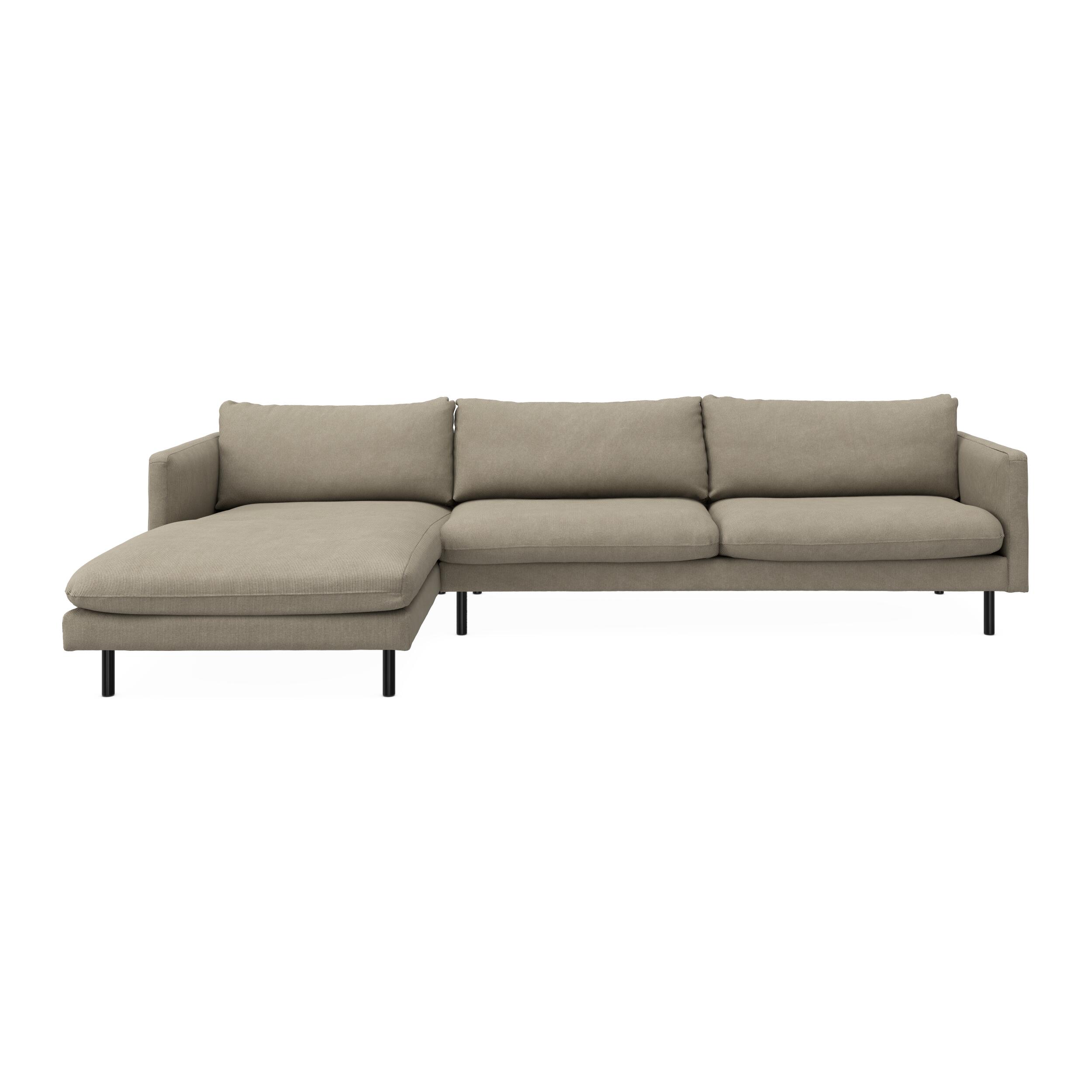 Bjorn venstrevendt sofa med chaiselong