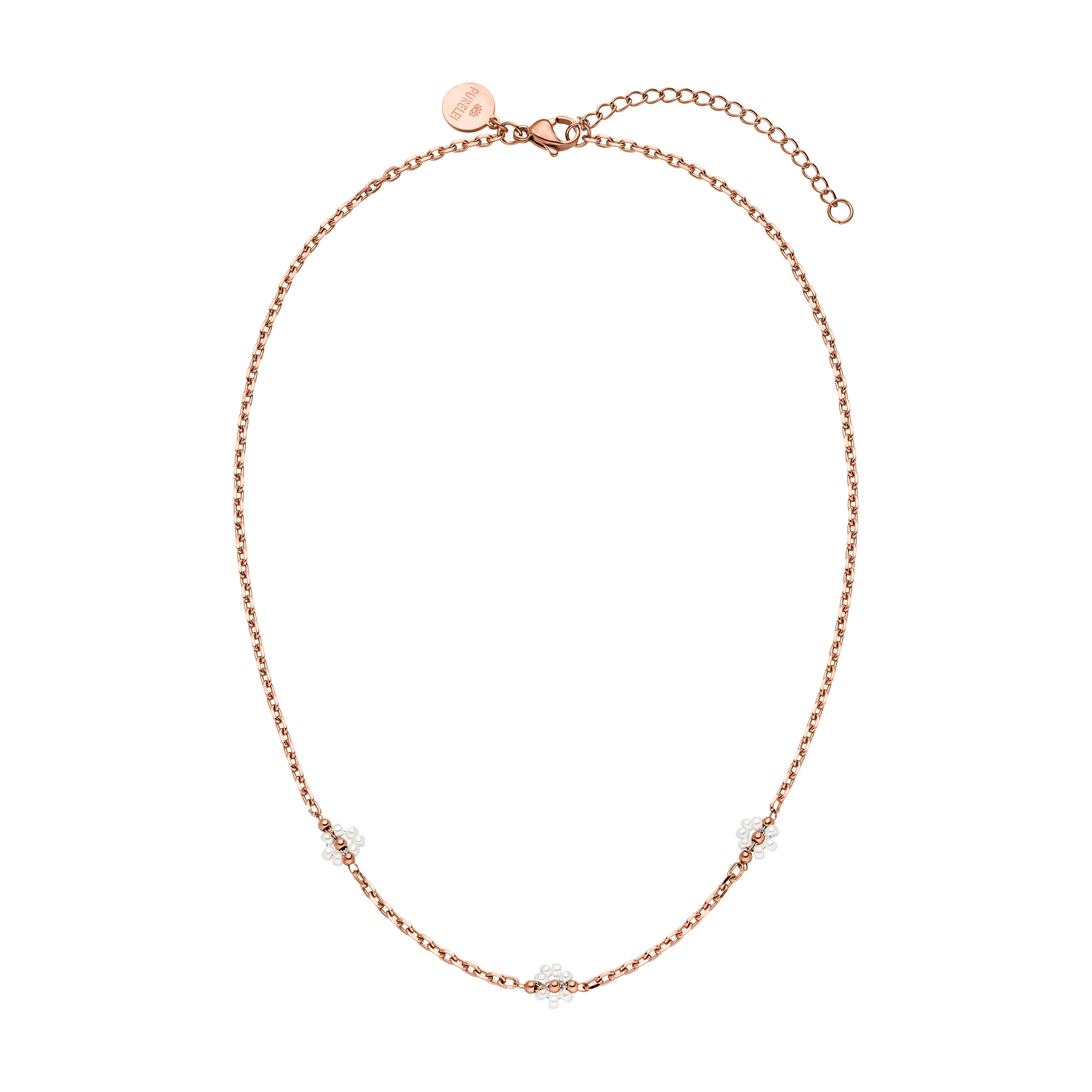 Linen Blossom Kette