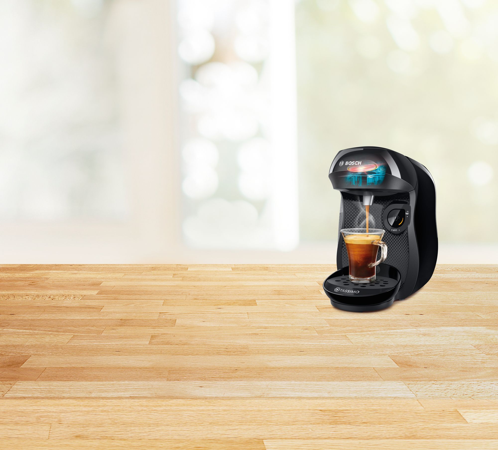 # PRODUTO RECONDICIONADO # TASSIMO HAPPY TAS1002N--B Máquina de Café Multibebidas