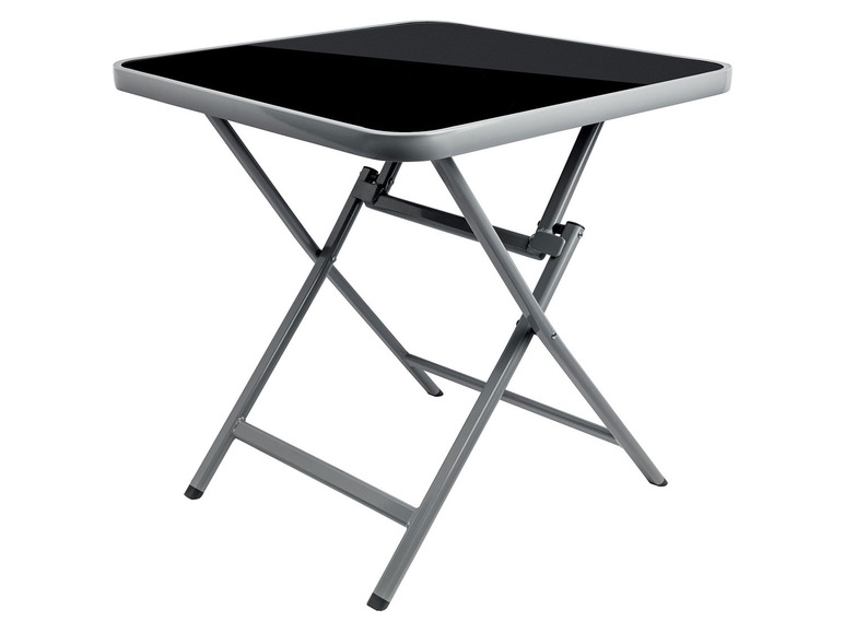 Aluminium klaptafel grijs