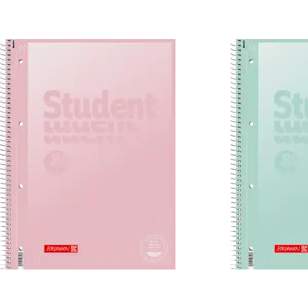 Collegeblock Premium Student Pastell A4 - sortiert