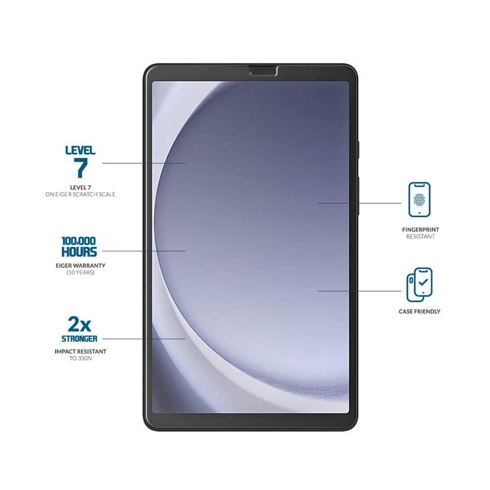 Samsung Galaxy Tab A11 / A9 2.5D Panzer Glas Displayschutz Case Friendly (EGSP00928)