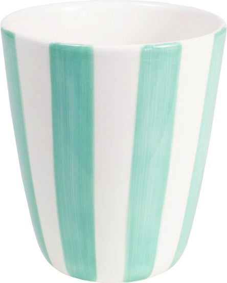Blond Amsterdam mok Even Bijkletsen stripe groen 0,35 L