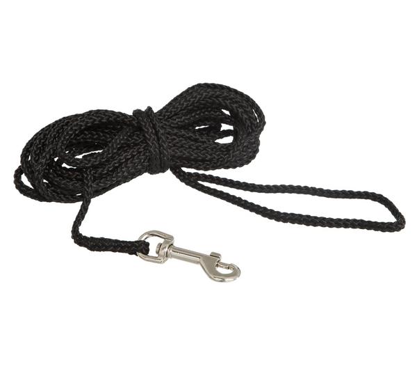 Trixie Hundeschleppleine, schwarz