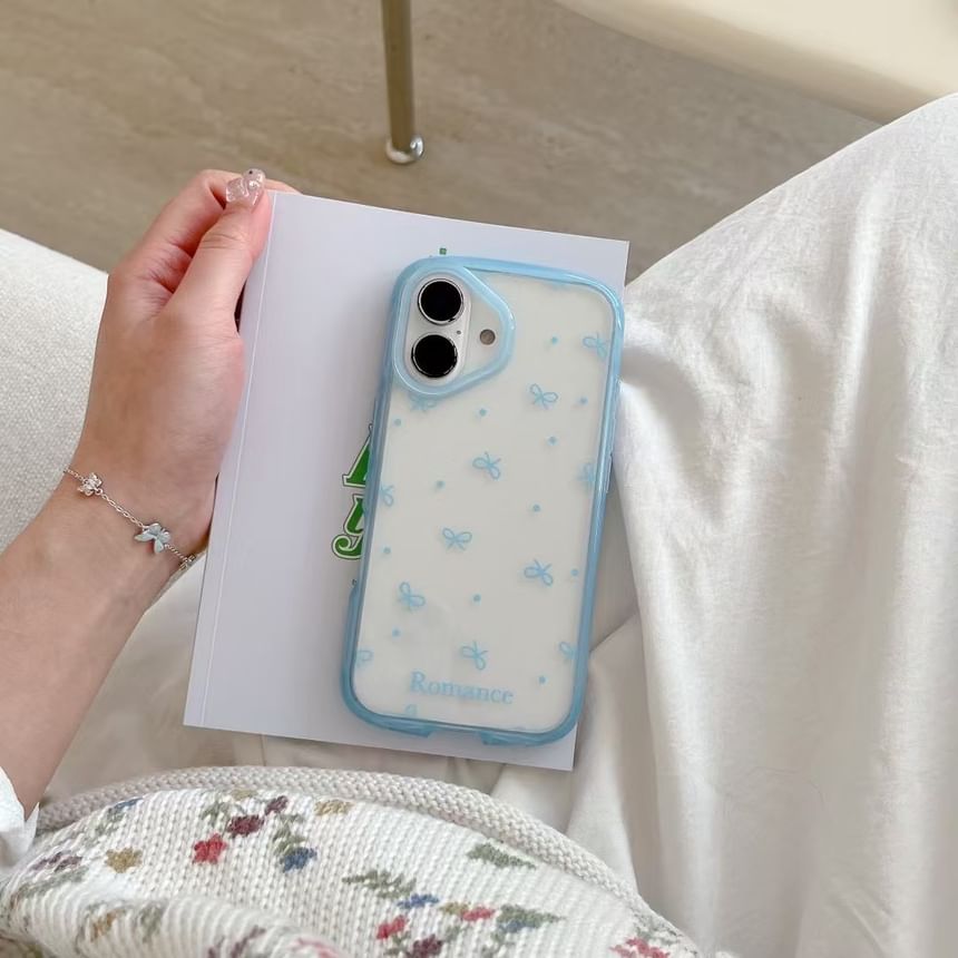 Rockit - Bow-telefoonhoesje - iPhone 16 Pro Max / 16 Pro / 16 Plus / 16