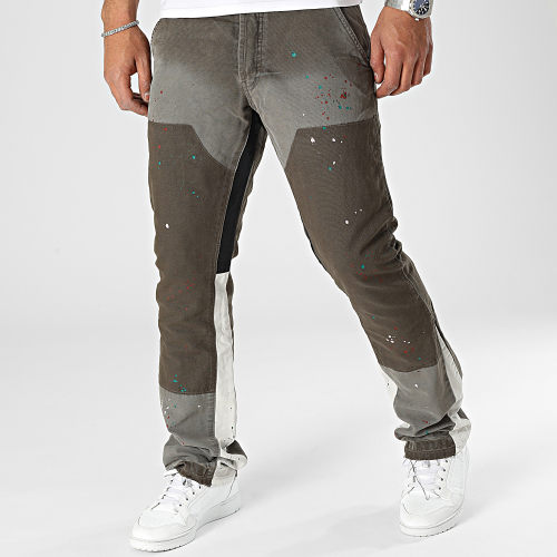 Jean Flare Gris