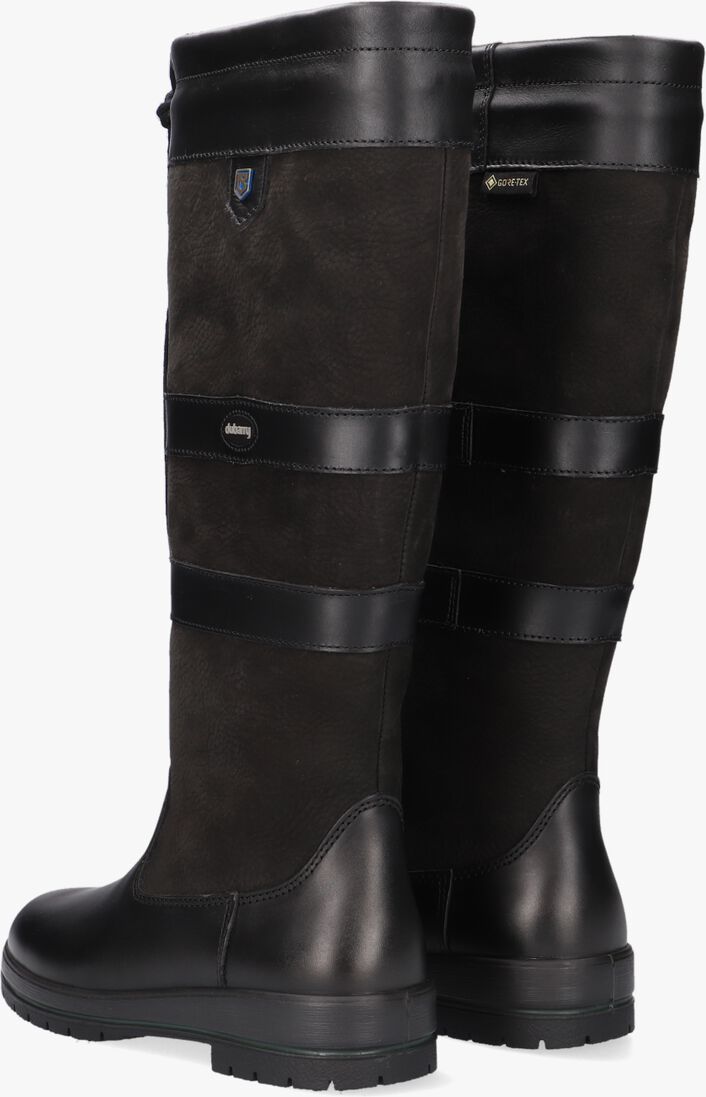 zwarte dubarry hoge laarzen galway