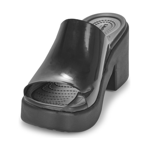 Crocs - BROOKLYN HEEL - Noir