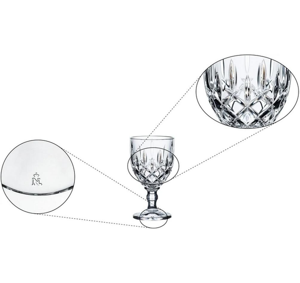 Likörglas Noblesse, 4 Stück 57 ml, 1 Stück, TransparentLikörglas-Set aus Kristallglas, geeignet für besondere Anlässe