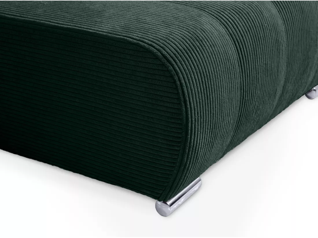 CANAPÉ D'ANGLE avec coffre de rangement Tragel L, vert