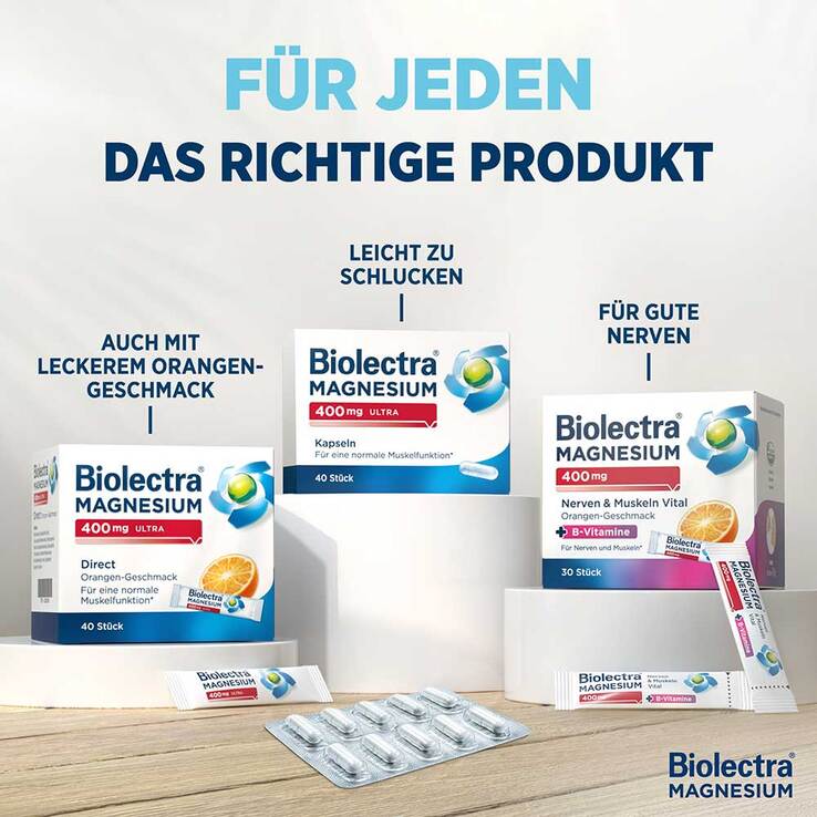 Biolectra Magnesium 400 mg ultra Direct Zitrone, 100 St