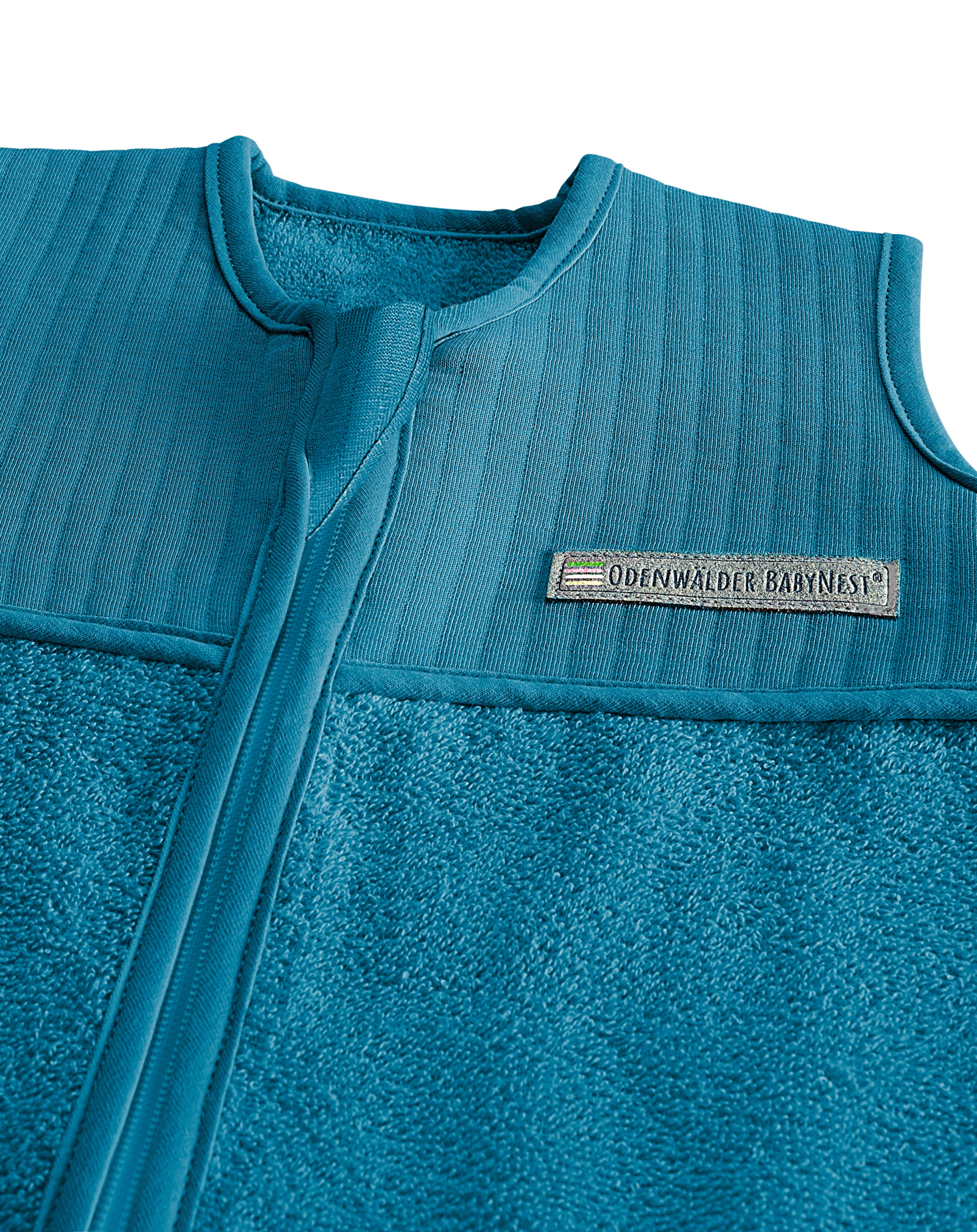 Frottée-Schlafsack BabyNest® UNIQUE in space blue