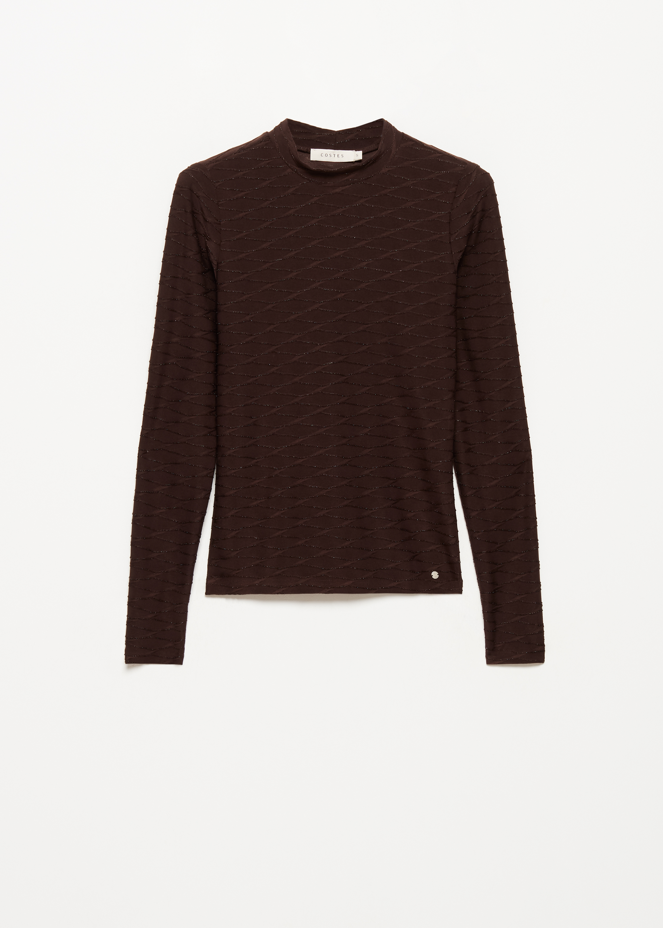 Top met lurex details