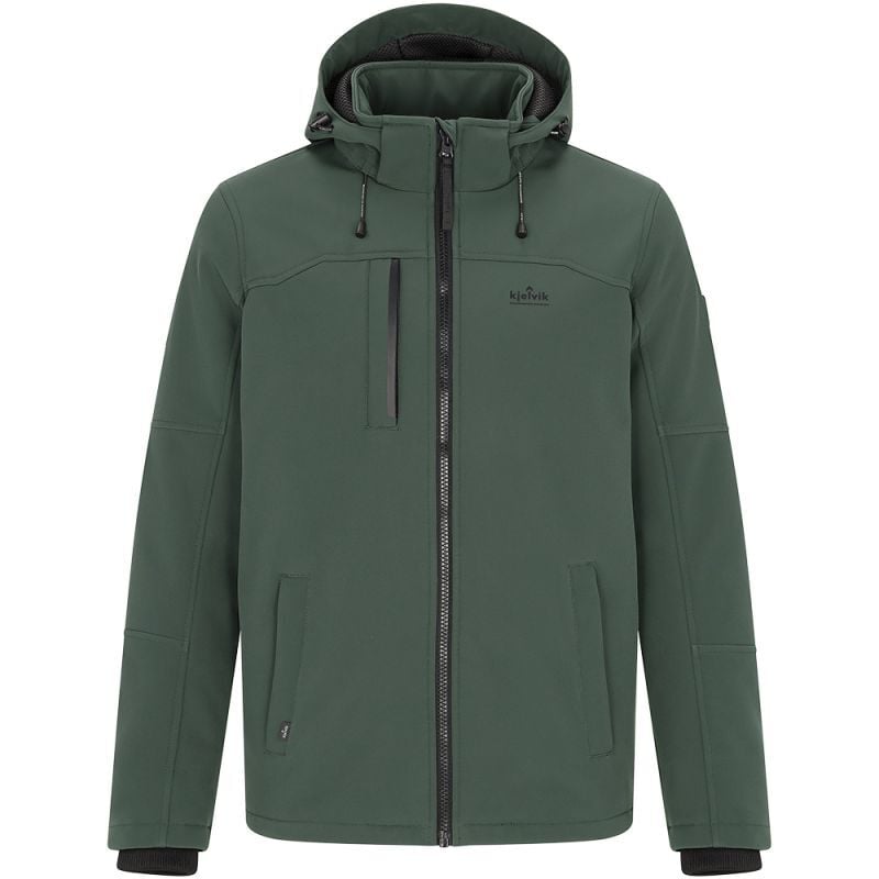 Kjelvik Thom - Softshell jas - Groen - 2XL