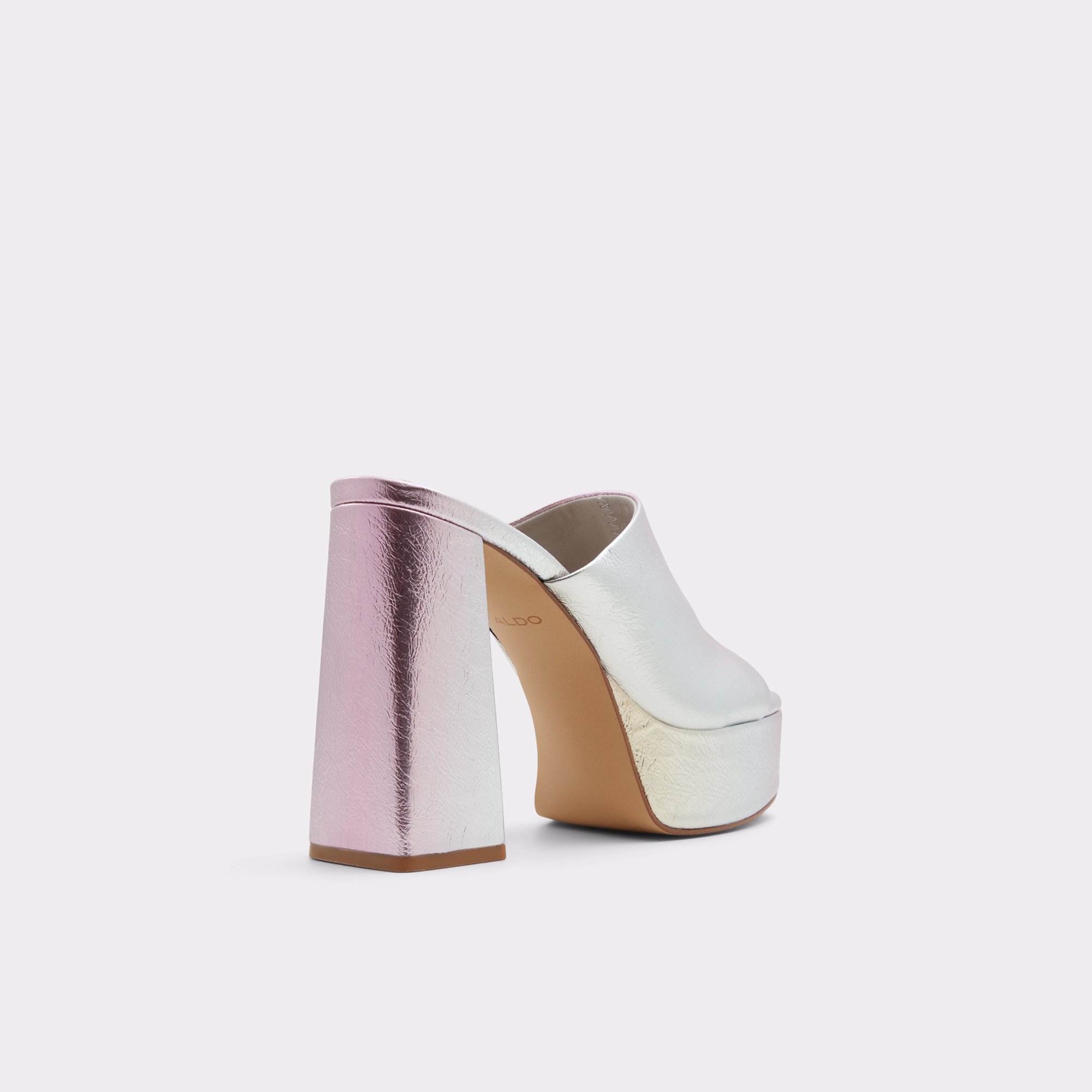 Cassey Metallic Multi Women Mule Shoes