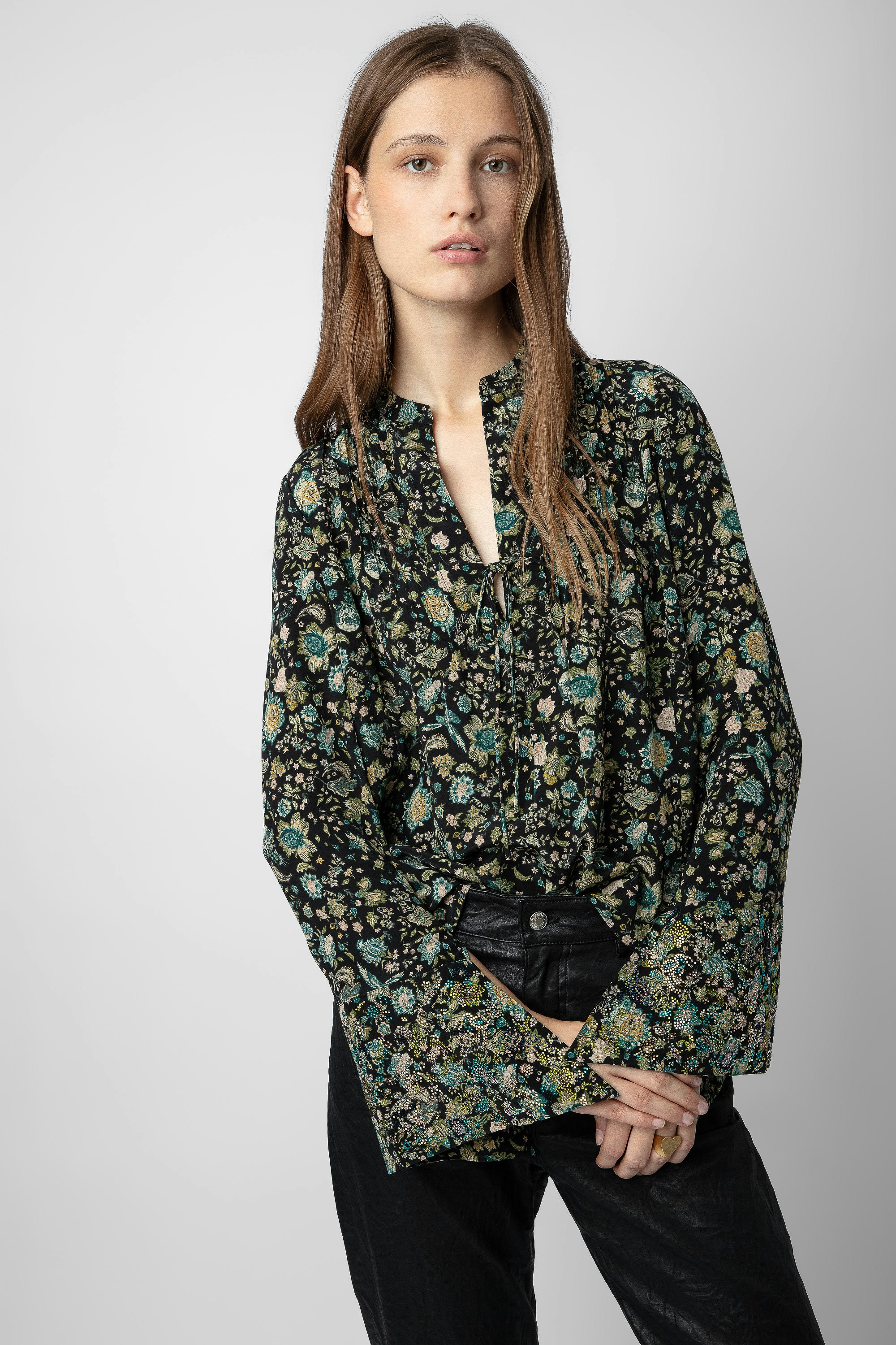 Blouse Taika Soie Strass