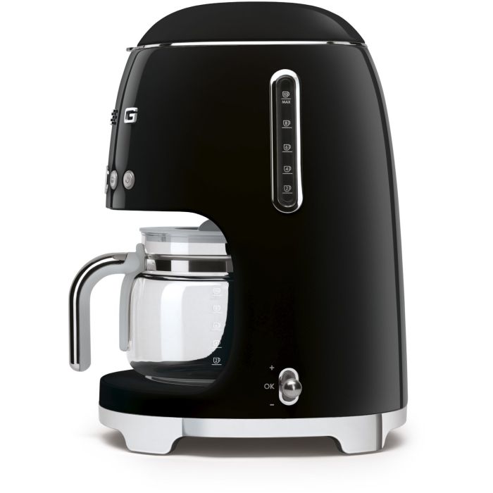SMEG Filter-Kaffeemaschine 50's Retro Style DCF02BLEU Schwarz