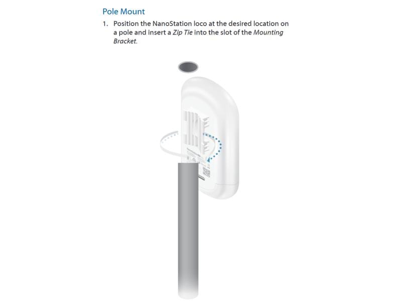 Ubiquiti WLAN-Bridge Nanostation NS-5ACL-5 5er-Set WLAN-Bridge