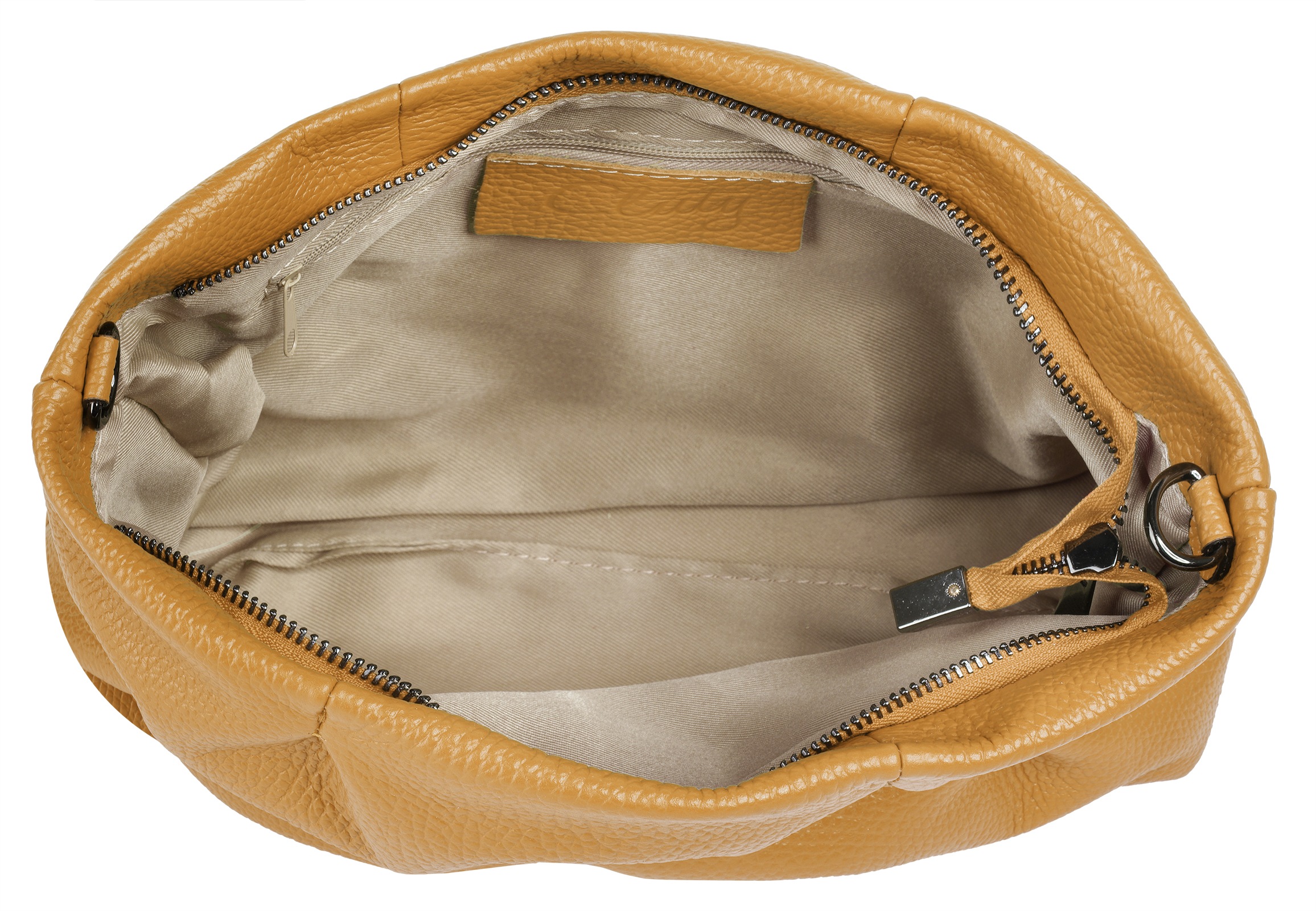 Cluty Umhängetasche echt Leder, Made in Italy