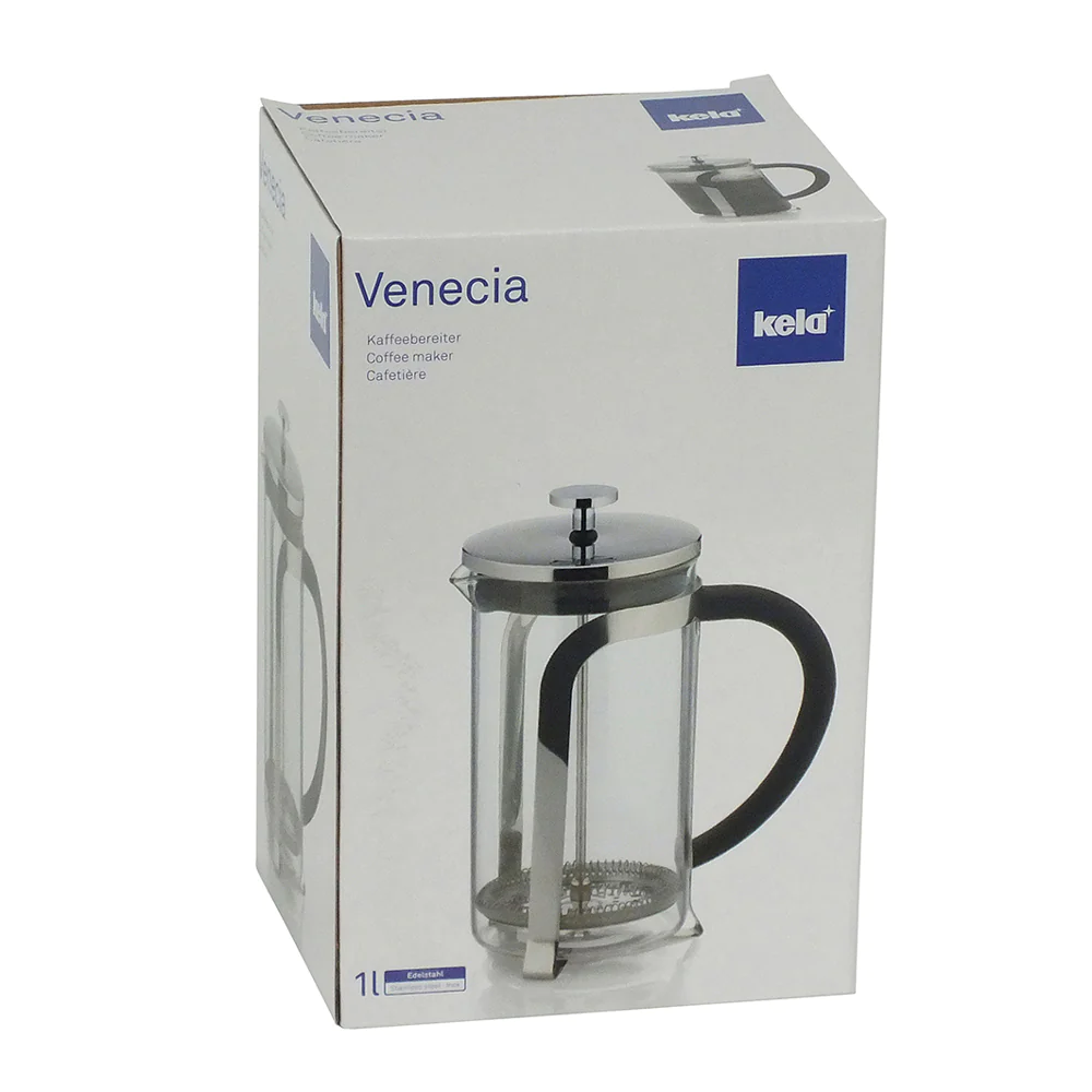 Cafetière à piston Venecia 0,6L Kela