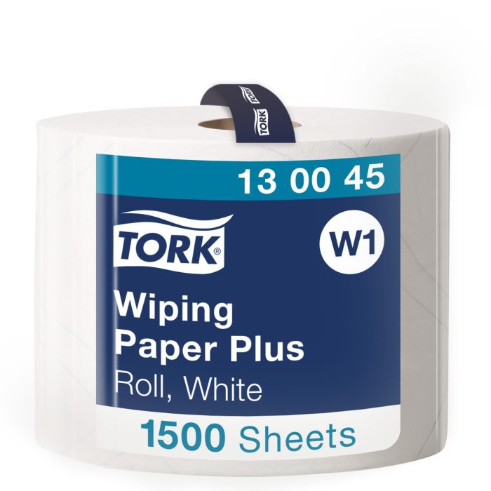 Tork 130045 Advanced Wiper 420 Perform. 2-lgs wit 510 mtr x 24 cm pak à 1 rol/1500 vel (130045)