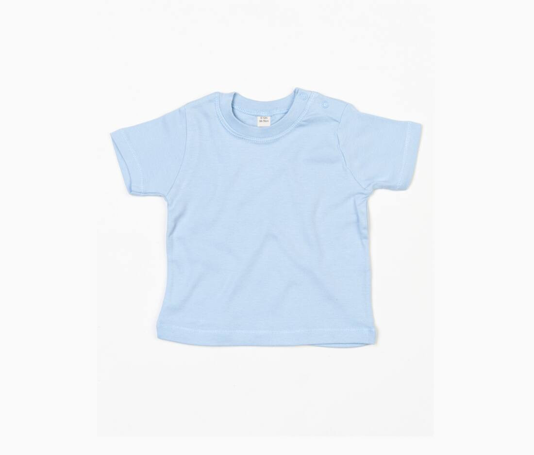 Babybugz BZ002 - T-shirt Bébé Coton Doux à Encolure Ronde