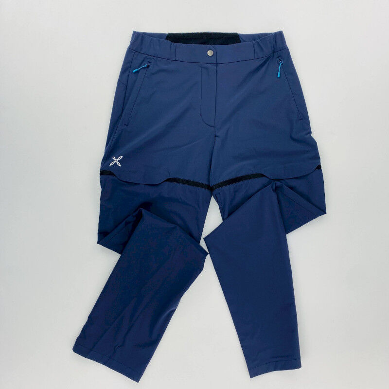 Rise Zip Off Pants Woman - Seconde main Pantalon femme - Bleu - S