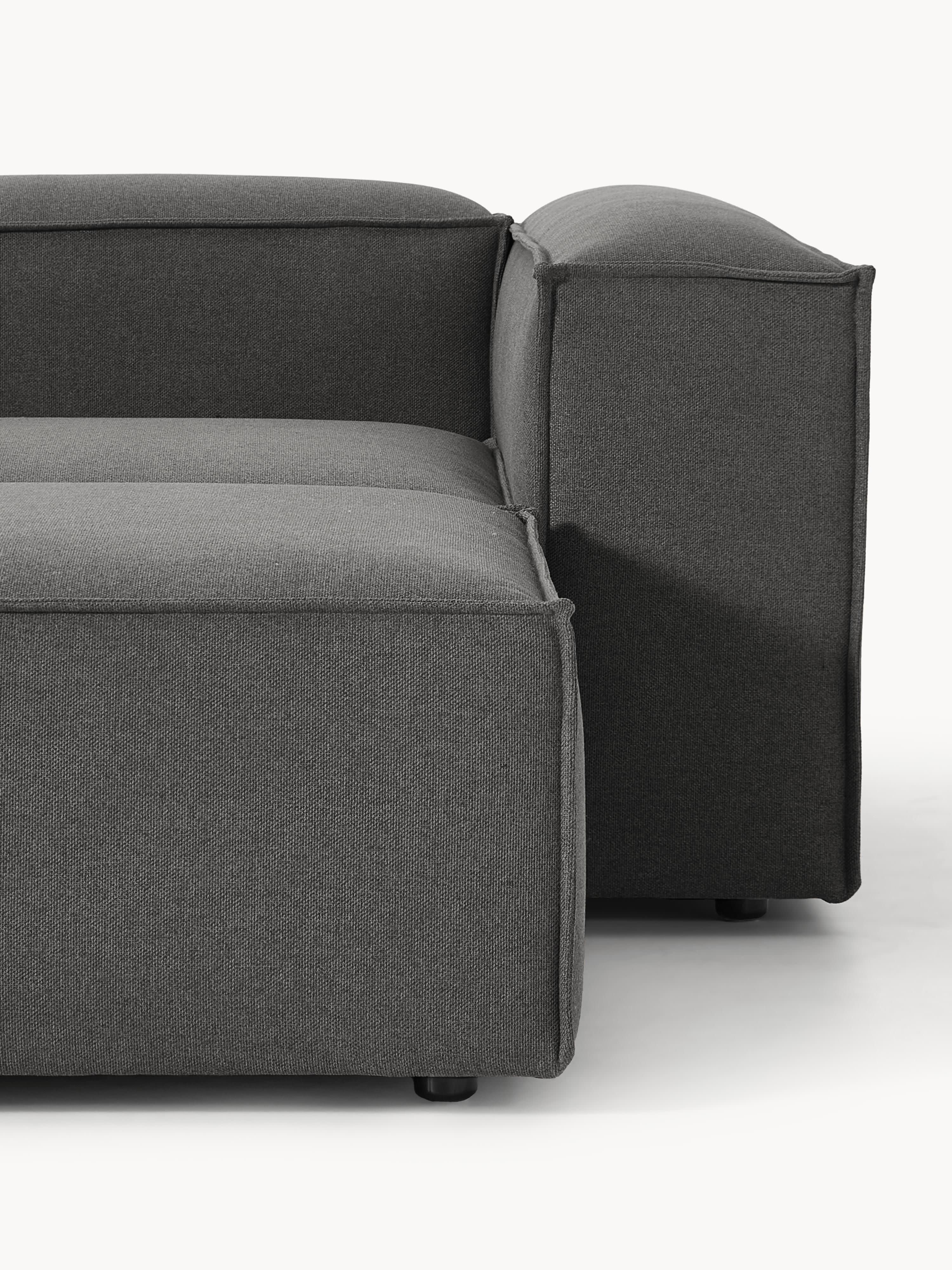 Modulaire bank Lennon (4-zits) met poef (links/rechts)