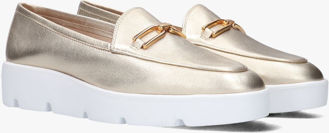 goudkleurig unisa loafers famo