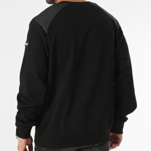 Sweat Crewneck Poche Redsilvere Noir