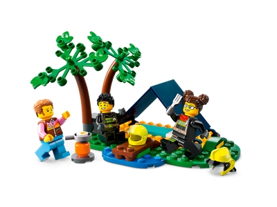 LEGO 4x4 brandweerauto met reddingsboot (60412)