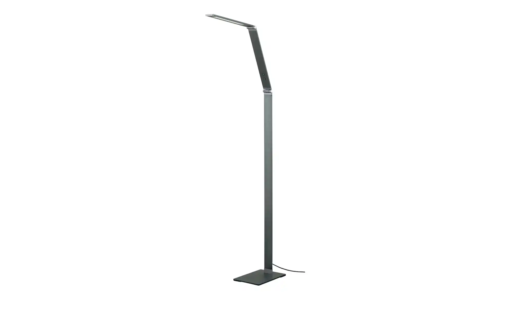 Fischer-Honsel LED-Stehleuchte, anthrazit-grau mit Dimmer