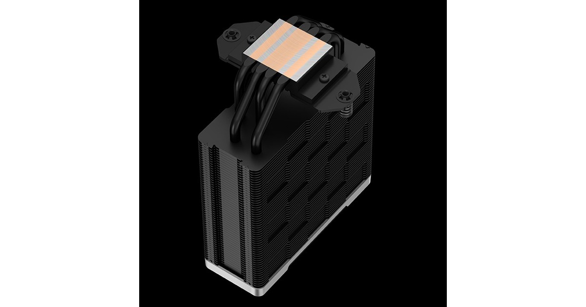 DeepCoolAK400 Zero Dark Plus CPU-koeler  (Zwart)