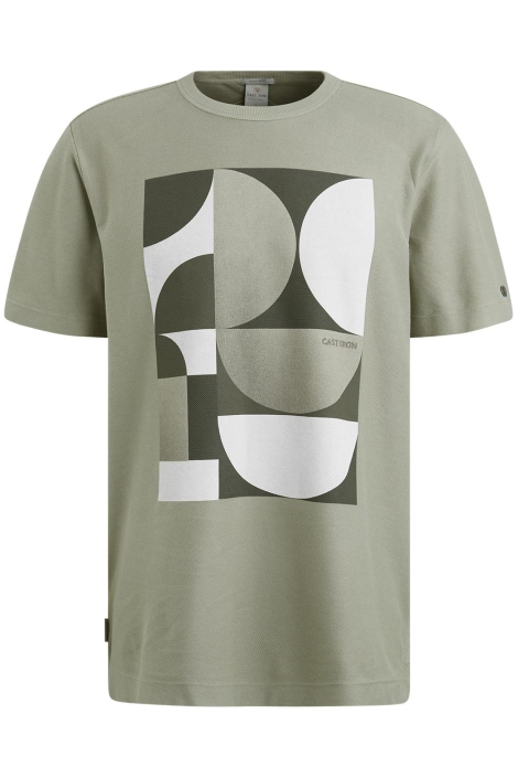 Cast Iron groene heren t-shirt