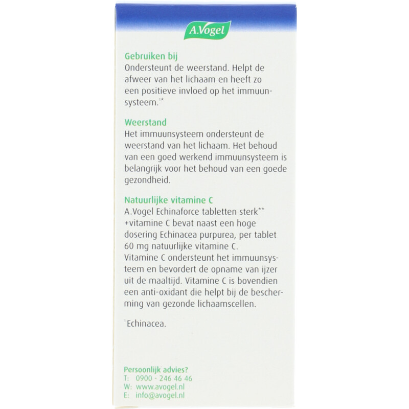 A.Vogel Echinaforce sterk** + vitamine C