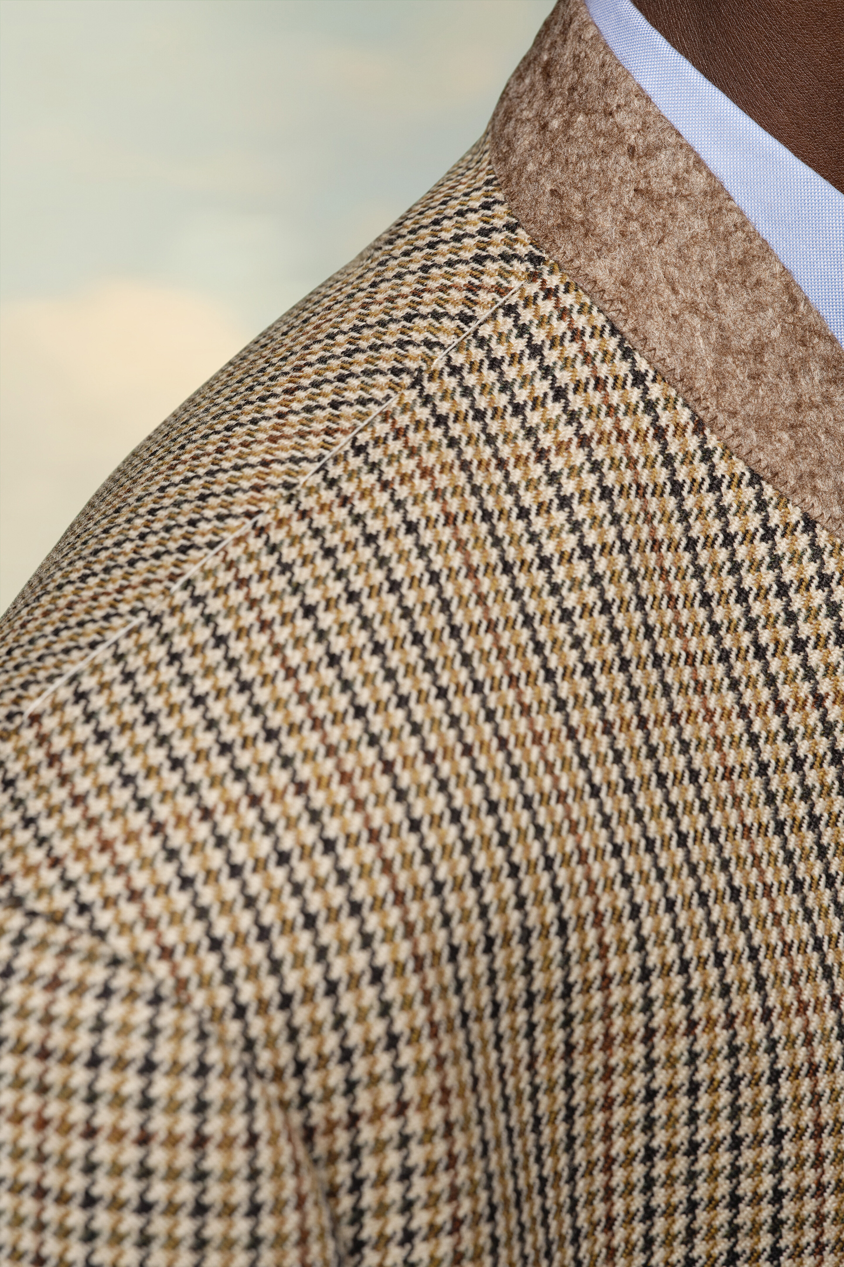 Manteau en laine sans col