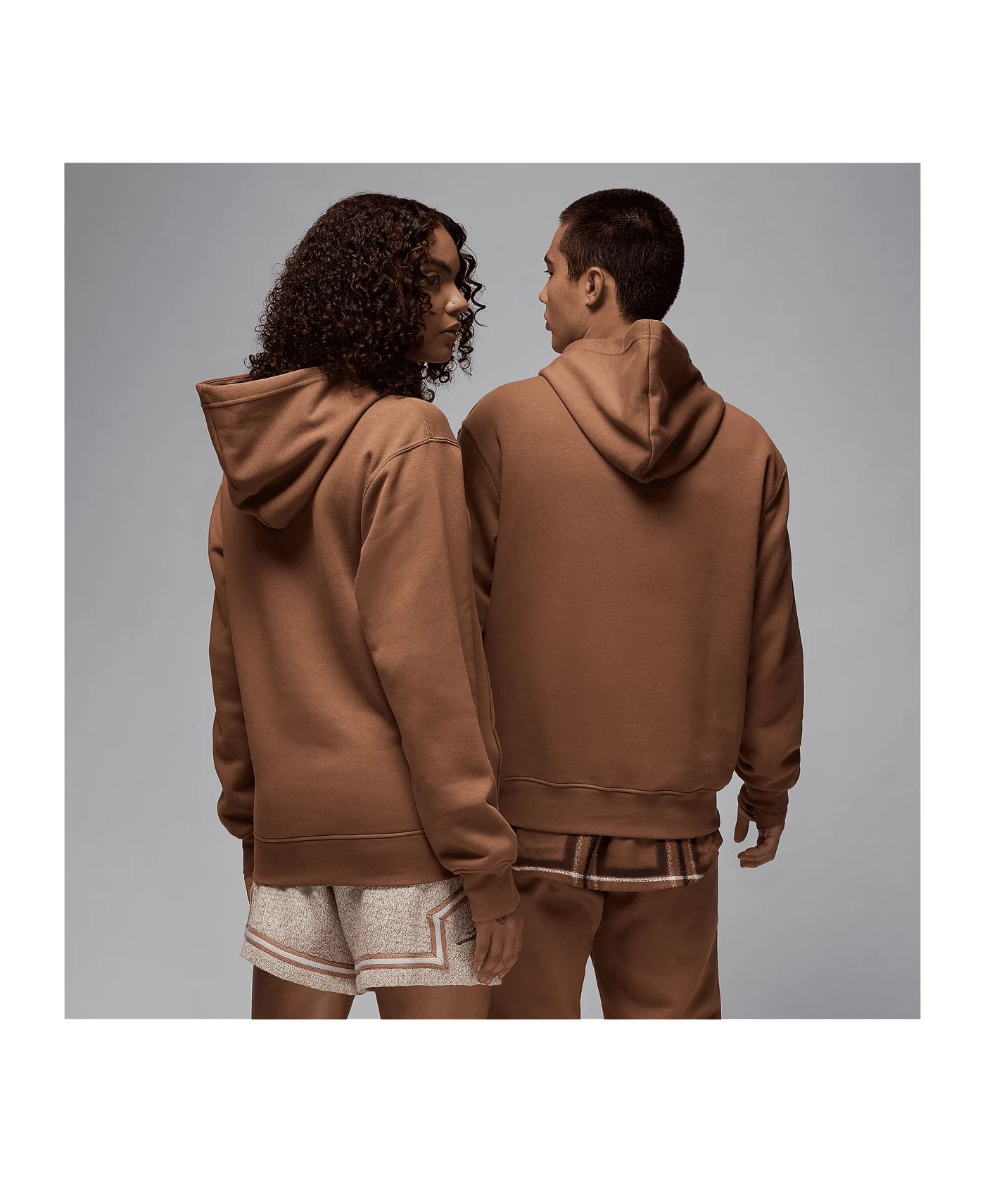 Jordan Brooklyn Fleece Hoody Braun F223