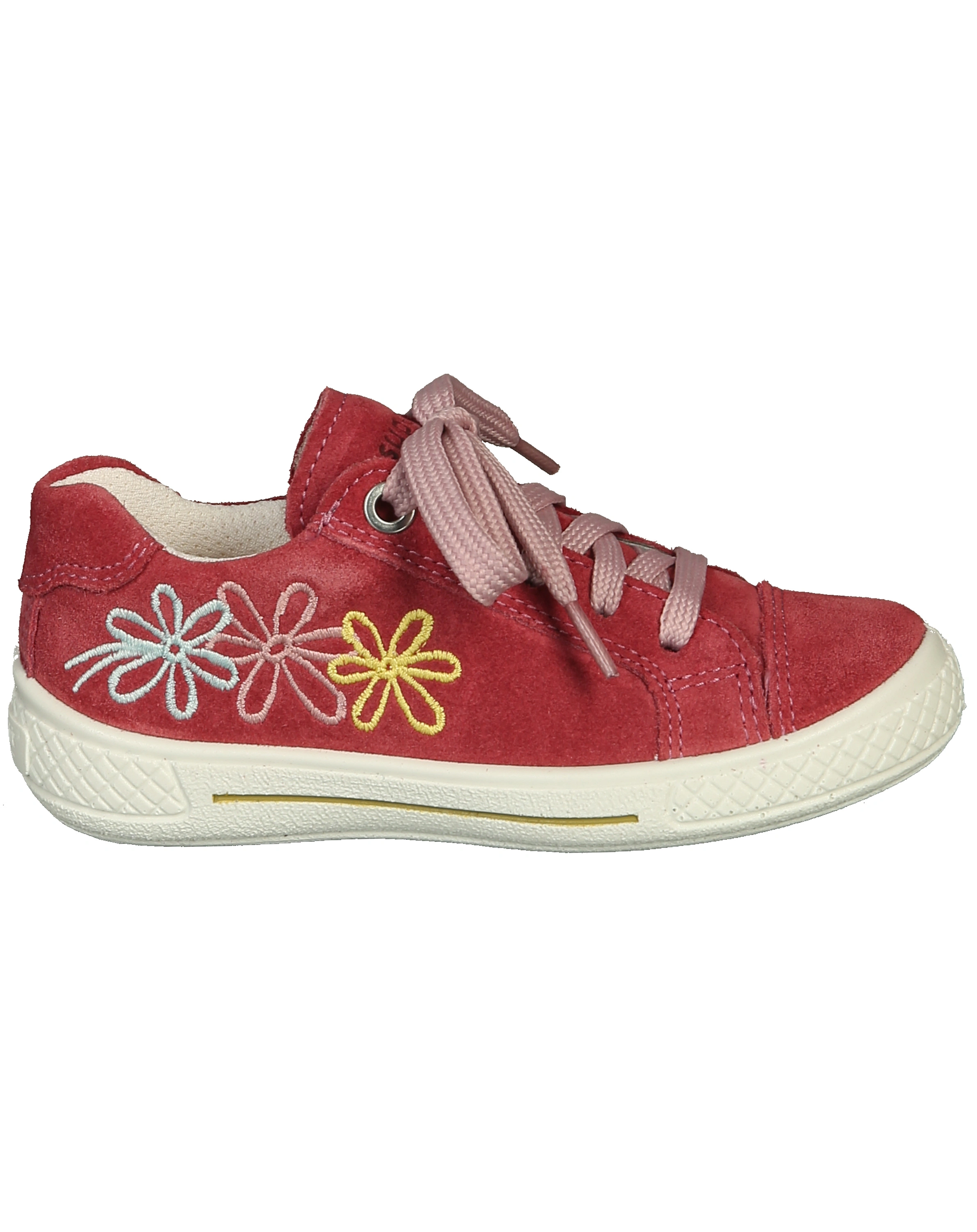 Schnürschuhe TENSY - BLUMEN in pink